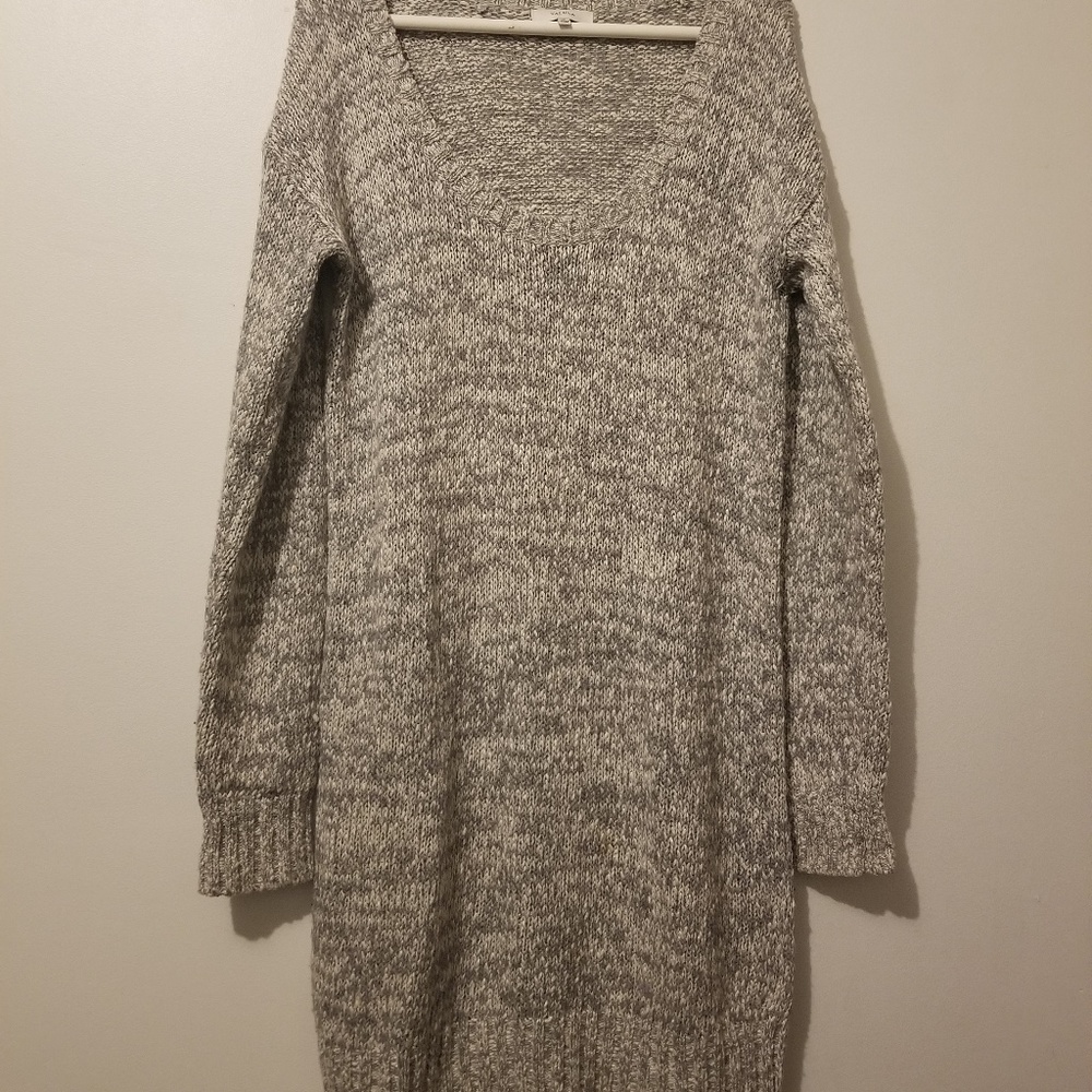 Talula grey/White Heather sweater tunic knit